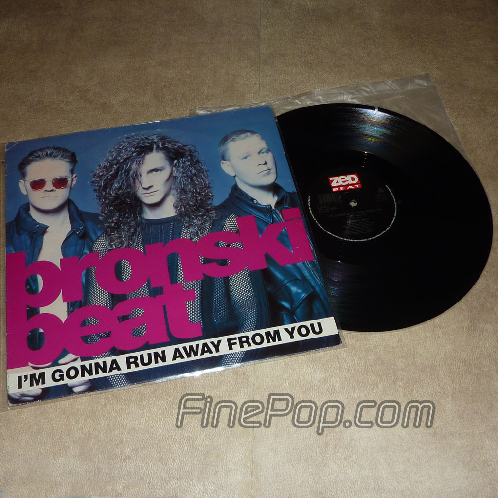 Bronski Beat I'm Gonna Run Away From You (12 Inch Version) + Sweet Thing (Extended Version) EX-VG+ Vinyl entrega inmediata $ 100 MXN