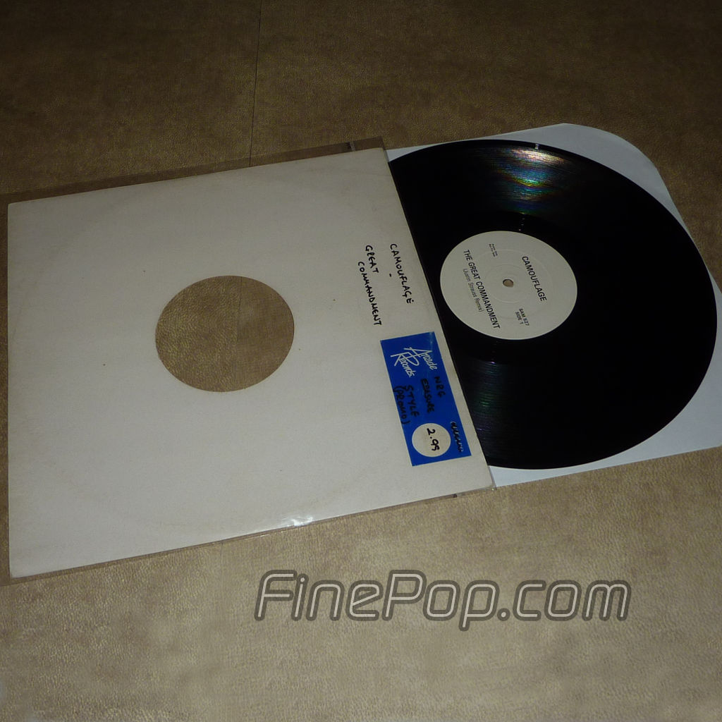 Camouflage The Great Commandment (Justin Strauss Remixes) (UK Club Promo) NM Vinyl orden especial $ 500 MXN