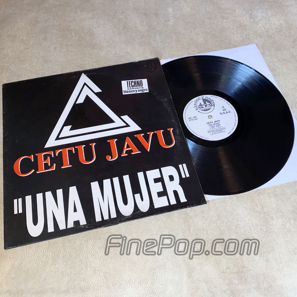 Cetu Javu Una Mujer Vocal Remix + Soft Vocal + Hard Vocal + Hard Instrumental EX-VG Vinyl entrega inmediata $ 800 MXN