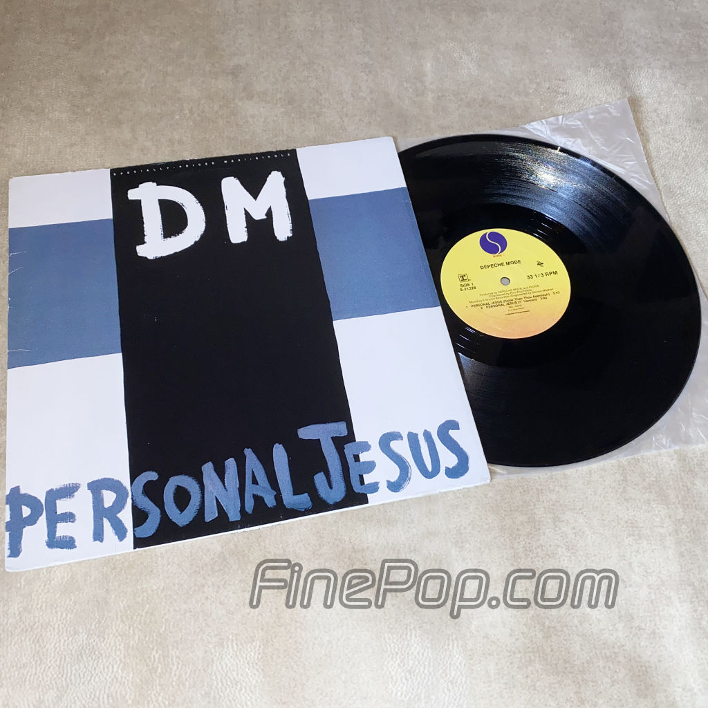 Depeche Mode Personal Jesus + Dangerous Remixes USA 12 Inch VG-VG Vinyl entrega inmediata $ 500 MXN