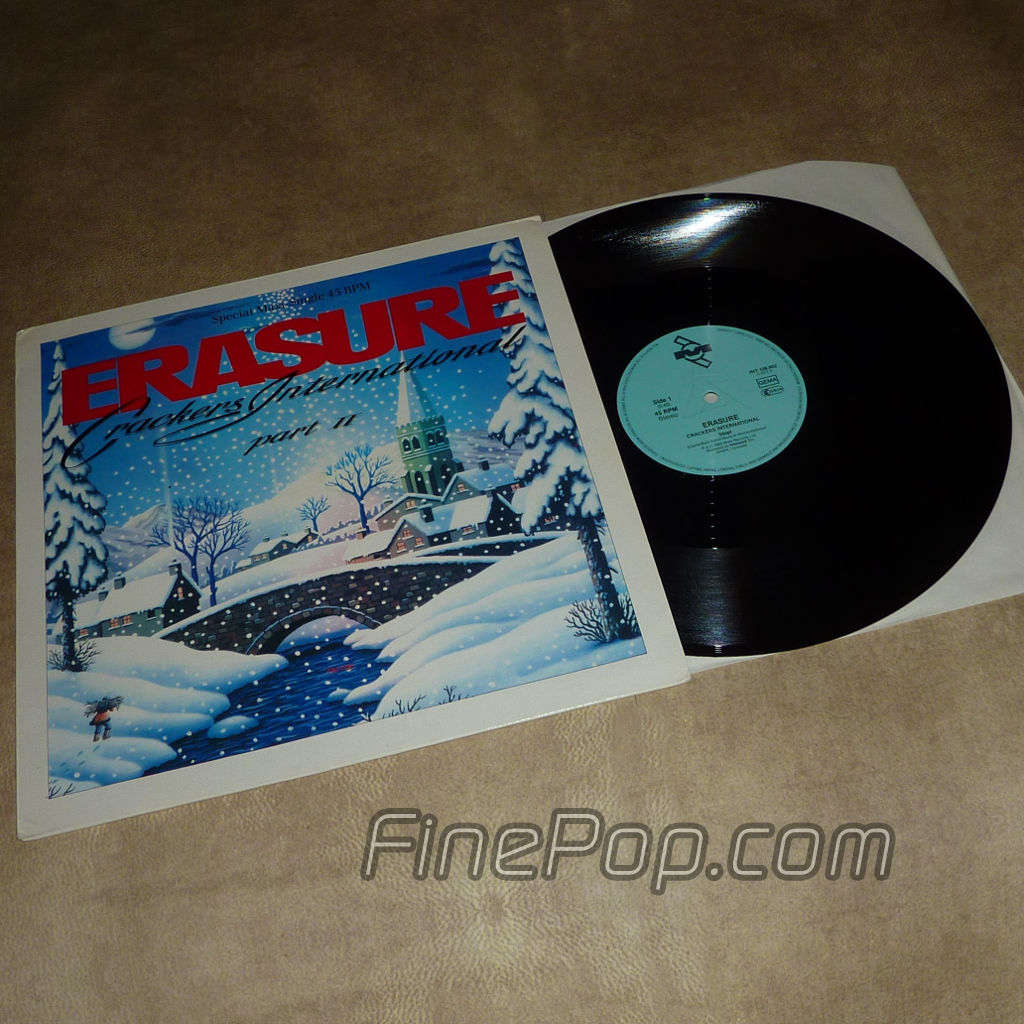 Erasure Stop! Re-Mixed By Mark Saunders Crackers International Part II VG-VG Vinyl entrega inmediata $ 300 MXN