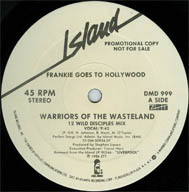Frankie Goes To Hollywood Warriors Of The Wasteland (Club Promo) Vinyl entrega inmediata $ 200 MXN