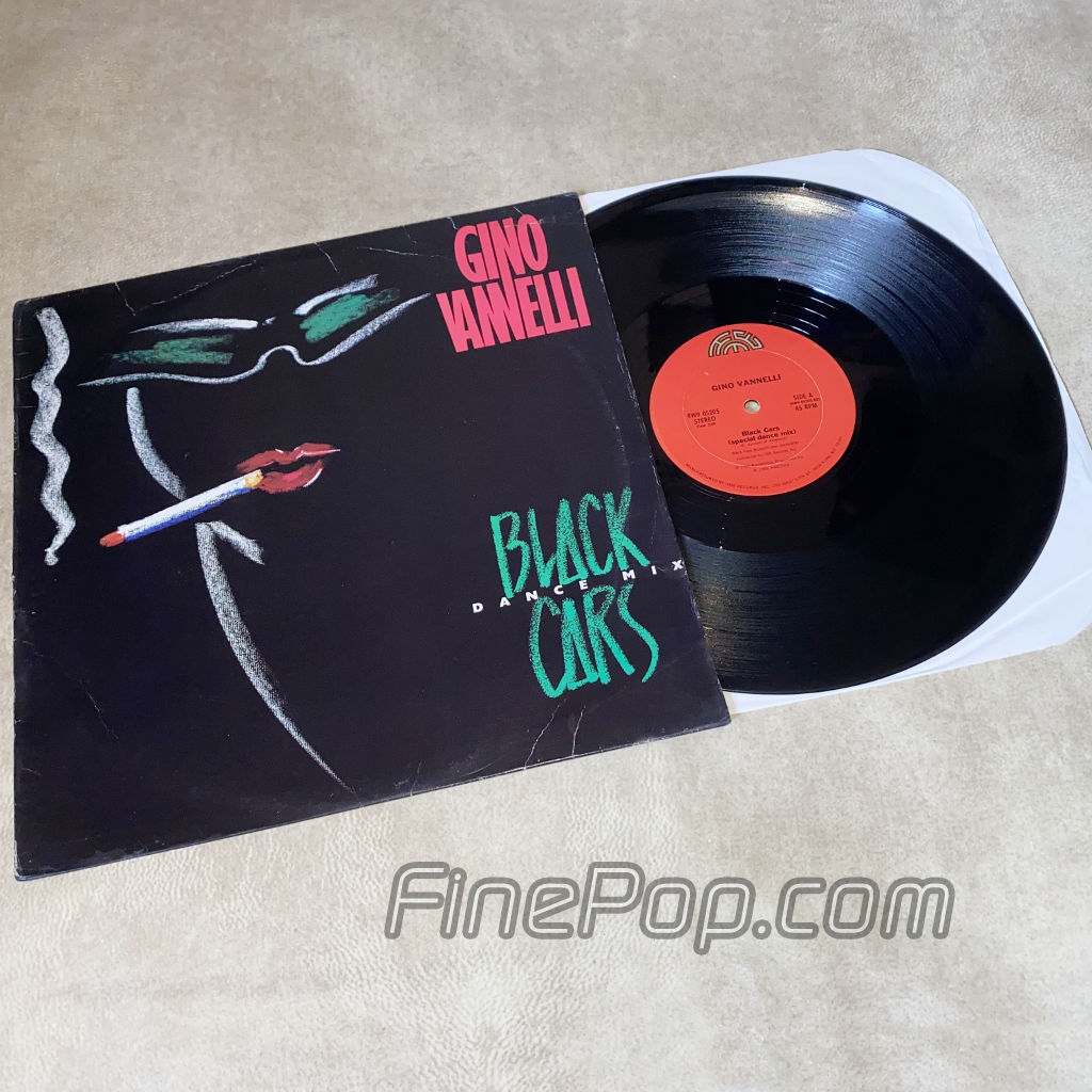 Gino Vannelli Black Cars Special Dance Mix 3 Track US 12 Inch VG-G Vinyl entrega inmediata $ 250 MXN
