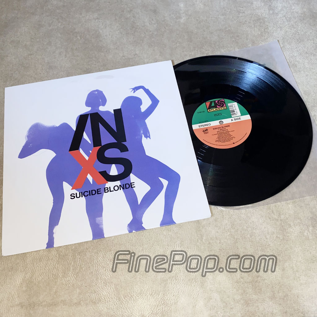 Inxs Suicide Blonde 7 Inch Mix + Earth Mix + Devastation Mix 4 Track US 12 Inch EX-VG Vinyl entrega inmediata $ 300 MXN