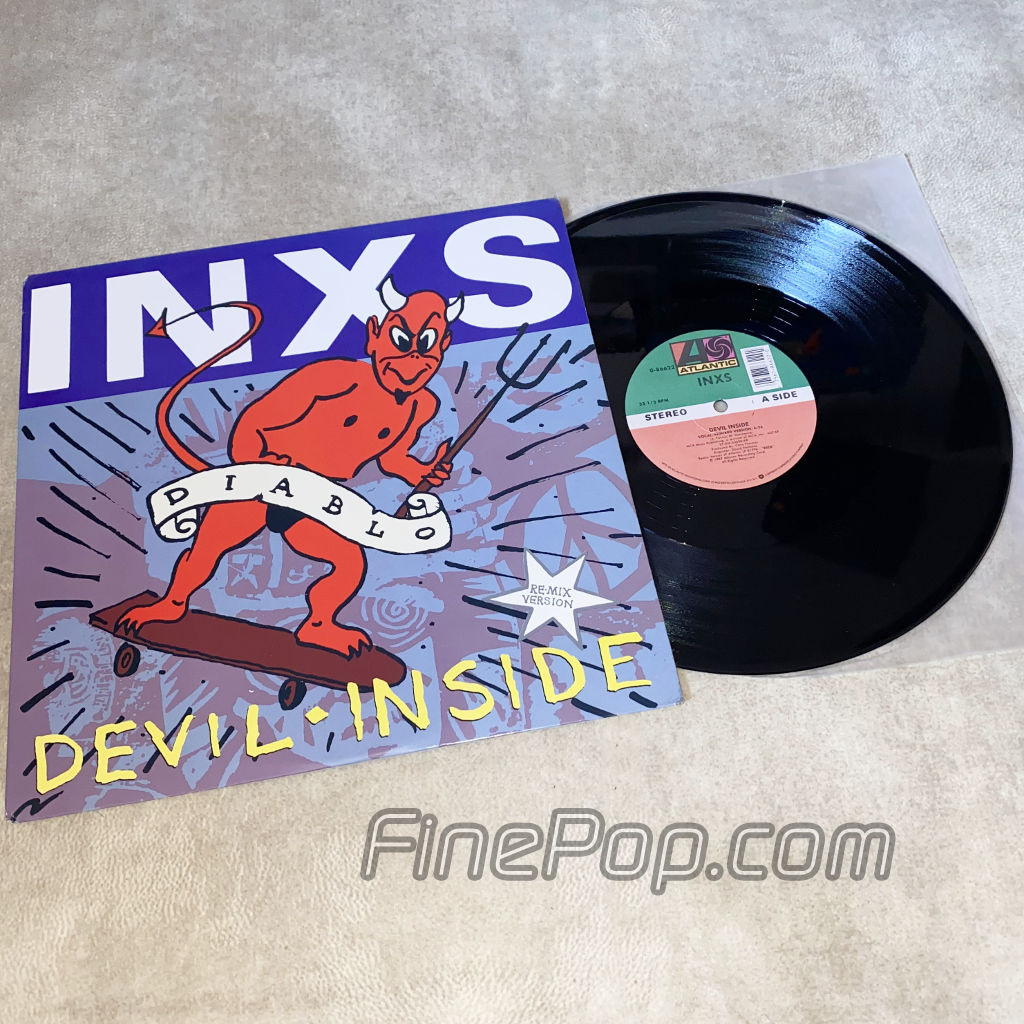 Inxs Devil Inside Vocal Remixed Version + Vocal Edited Version 3 Track US 12 Inch VG-VG Vinyl entrega inmediata $ 300 MXN