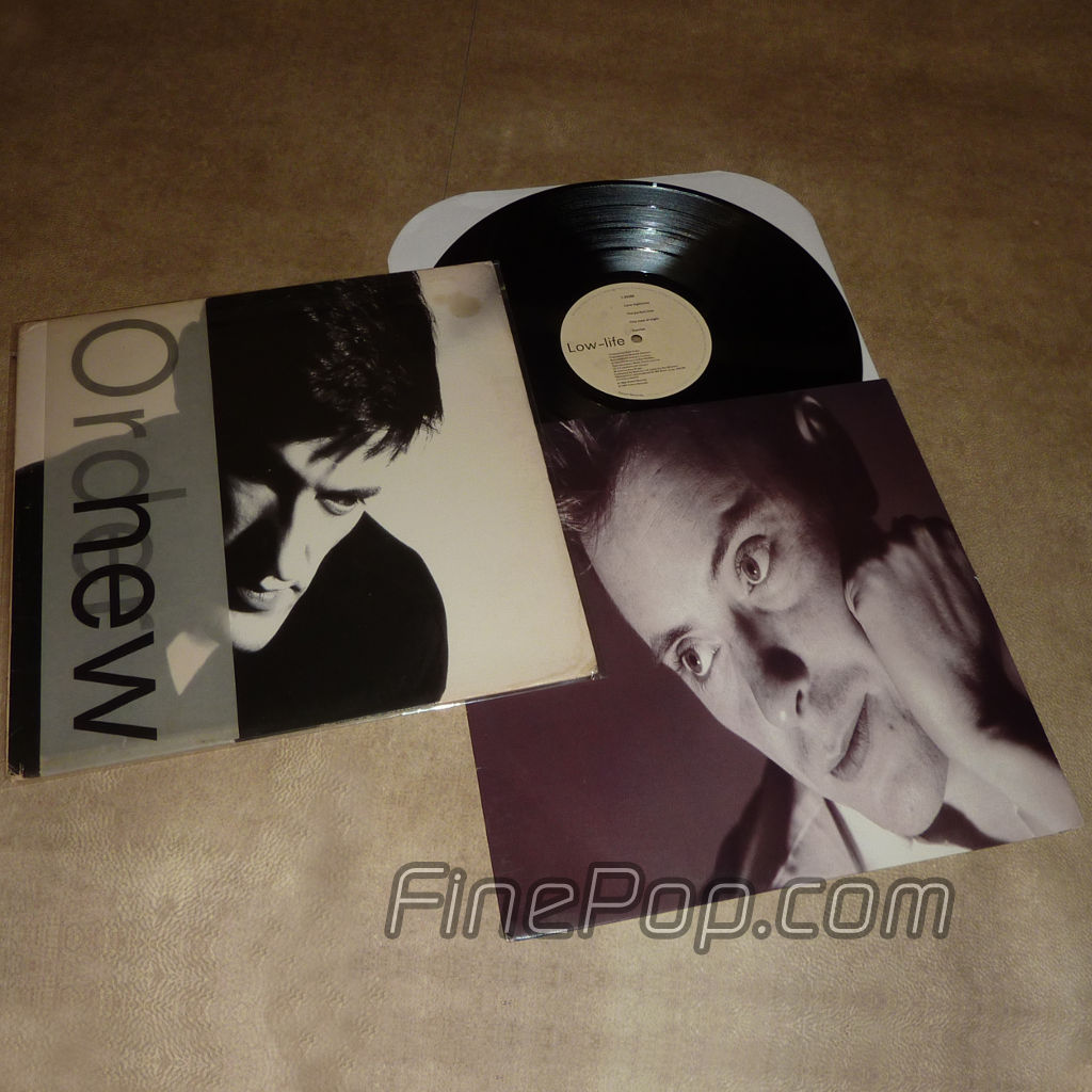 New Order Low-Life (8-Track LP Album Vinyl + Obi + Inner) VG-VG Vinyl orden especial $ 500 MXN