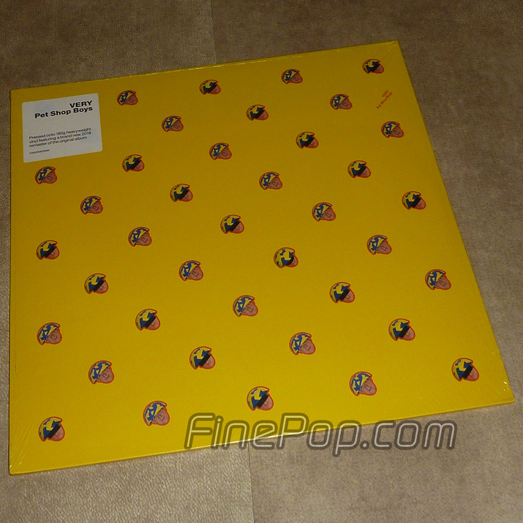 Pet Shop Boys Very 180g Remaster 2018 LP Vinyl Album + Deluxe Inner SEALED! M-M Vinyl entrega inmediata $ 700 MXN