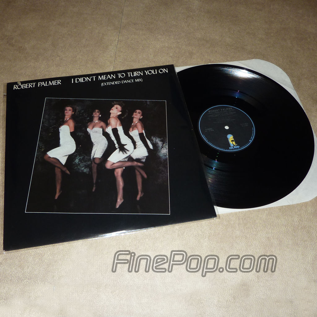 Robert Palmer I Didn't Mean To Turn You On (Extended Dance Mix) + Addicted To Love (12 inch Vinyl) EX-EX Vinyl orden especial $ 350 MXN