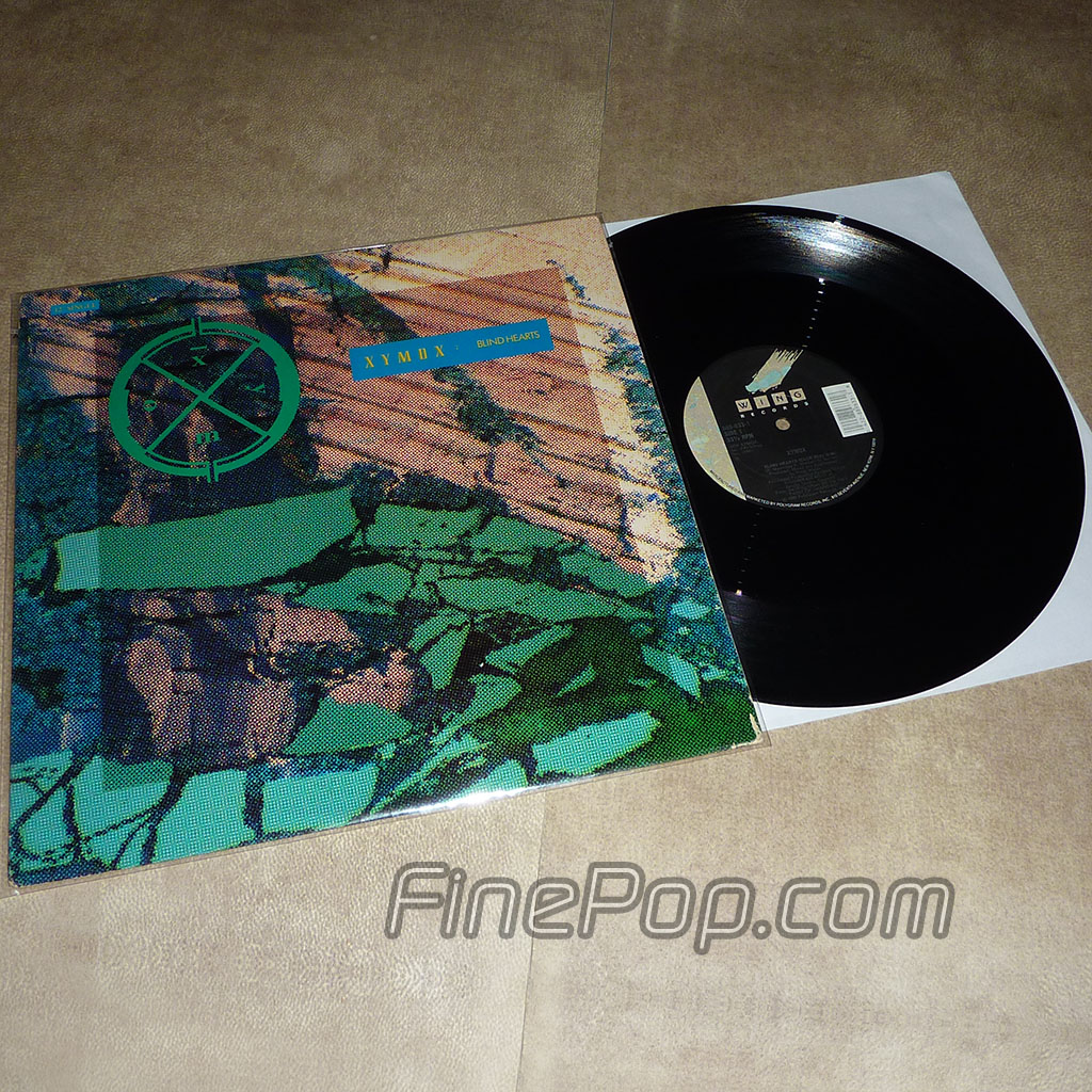Xymox Blind Hearts (Club Mix) + Shame VG-VG Vinyl orden especial $ 300 MXN